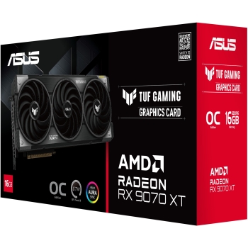 Preview: RX 9070 XT ASUS TUF GAMING OC Edition 16 GB DDR6 3 Fan
