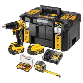DeWalt DCZ100P2KT-QW Akku-Schlagbohrschrauber