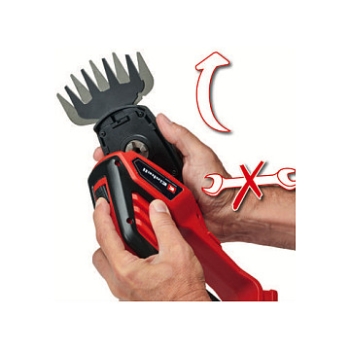 Preview: Einhell GE-CG 18/100 Solo Akku-Strauchschere