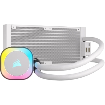 Preview: K CORSAIR WAK Cooling iCUE LINK H100i WHITE RGB AIO 240mm