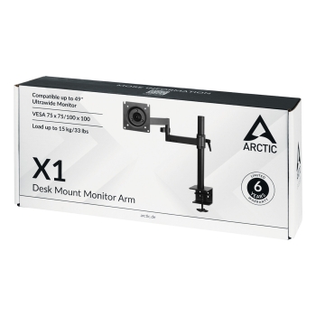 ARCTIC Monitorhalterung X1 (1xMonitorhalterung) black
