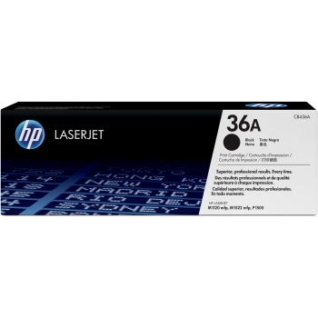 HP 36A original LaserJet Toner cartridge CB436A black standard capacity 2.000 pages 1-pack
