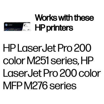 Preview: HP 131A original Toner cartridge CF210A black standard capacity 1.520 pages 1-pack