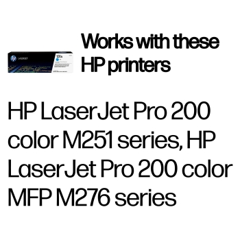 Preview: HP 131A original Toner cartridge CF211A cyan standard capacity 1.800 pages 1-pack