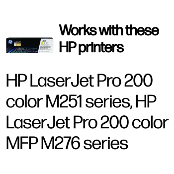 Preview: HP 131A original Toner cartridge CF212A yellow standard capacity 1.800 pages 1-pack