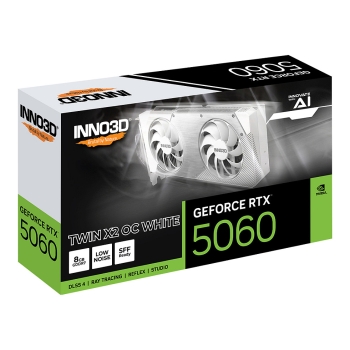 Preview: Inno3D RTX5060 Twin X2 OC WHITE 8GB GDDR7 HDMI 3xDP