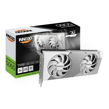 Preview: Inno3D RTX5060 Twin X2 OC WHITE 8GB GDDR7 HDMI 3xDP