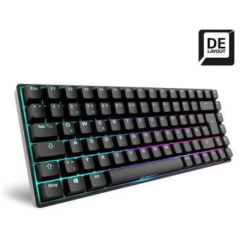 Preview: Sharkoon SKILLER SGK50 S3 (schwarz. DE-Layout. Gateron Yellow)