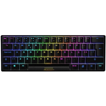 Sharkoon SKILLER SGK50 S4 (schwarz. IT-Layout. Kailh Red)