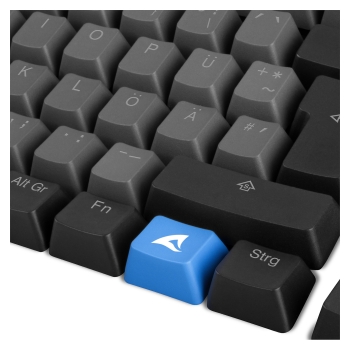 Preview: Sharkoon SKILLER SAC20 (schwarz. 115 Stck. ISO-Layout (DE))