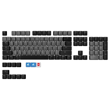 Sharkoon SKILLER SAC20 (schwarz. 114 Stck. ANSI-Layout (US))