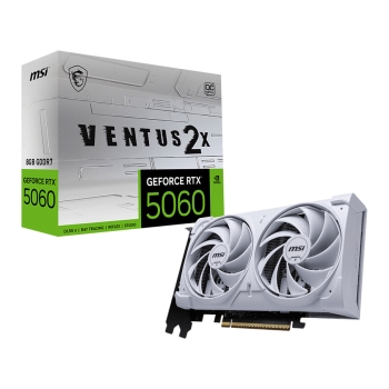 RTX 5060 8GB MSI VENTUS 2X OC GDDR7 WHITE