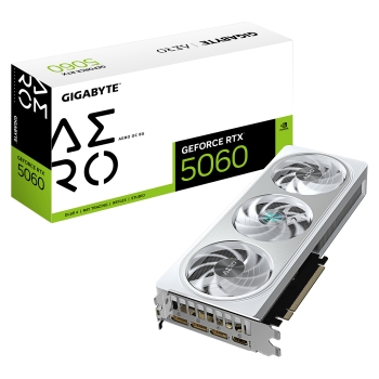 RTX 5060 8GB GIGABYTE AERO OC 8GB GDDR7 3 Fan