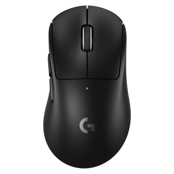 Preview: Logitech G PRO X Superlight 2 DEX ergonomisch Rechtshänder kabellos. kabelgebunden - 2.4 GHz. USB - Schwarz