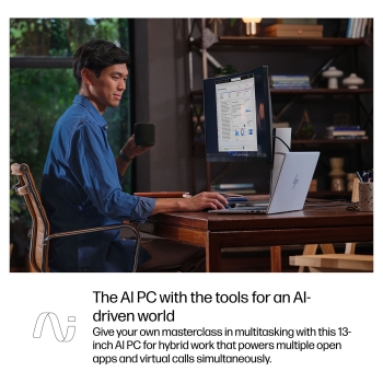 Preview: HP EliteBook 8 G1i Intel Core Ultra 5 225U 33.7cm 13.3Zoll WUXGA 16GB 512GB/SSD W11P SmartBuy 3J Gar (DE)