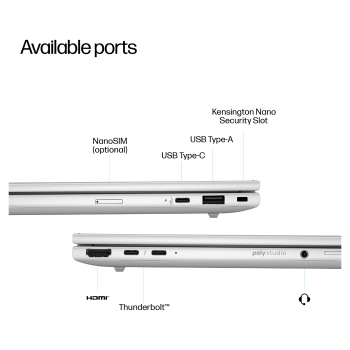 Preview: HP EliteBook 8 G1i Intel Core Ultra 5 228V 40.64cm 16Zoll 2.5K 32GB 512GB/SSD W11P SmartBuy 3J Gar (DE)