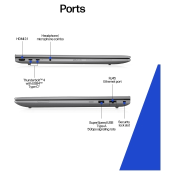 Preview: HP ZBook 8 G1i Intel Core Ultra 7 265H 35.56cm 14Zoll 2.5k 64GB 1TB/SSD W11P 3J Gar (DE)