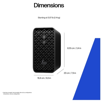 Preview: HP Z2 Mini G1a AMD Ryzen AI Max PRO 390 32GB 1TB/SSD W11P 3J Gar (DE)