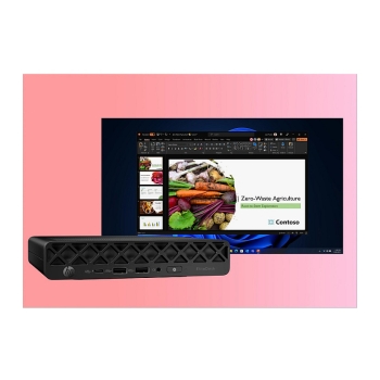 Preview: HP EliteDesk Mini 8 G1 CU5-235T/16GB/512GB/W11Pro WLAN 3J