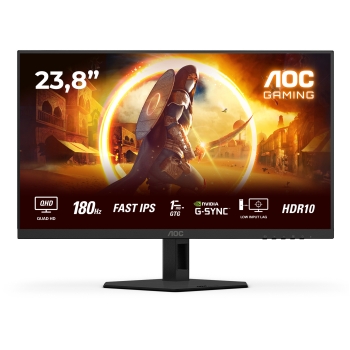 AOC 60.4cm (23.8) Q24G4RE 16:09 2xHDMI+DP IPS black-red