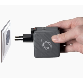 Preview: AVerMedia Ladedock. Core GO (GC313) Black. 100W GaN. HDMI