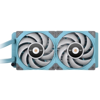 Preview: K Thermaltake TOUGHLIQUID 240 ARGB Sync All-In-One Liquid Cooler Turquoise 240mm