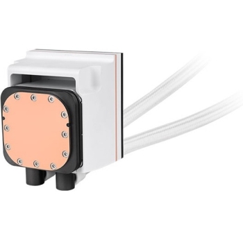 Preview: K Wasserkühlung MAGFloe 420 Ultra Snow Edition All-In-One Liquid Cooler White