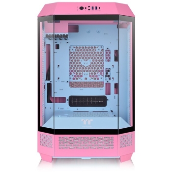 Preview: Thermaltake The Tower 300 Bubble Pink(pink. Tempered Glass)