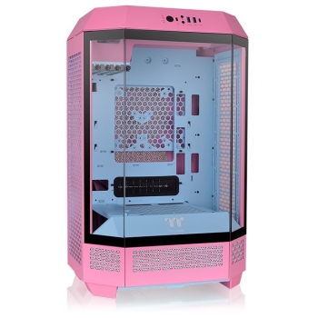 Preview: Thermaltake The Tower 300 Bubble Pink(pink. Tempered Glass)