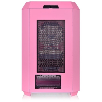 Preview: Thermaltake The Tower 300 Bubble Pink(pink. Tempered Glass)
