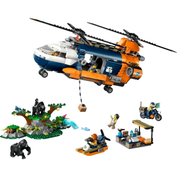Preview: LEGO 60437 City Dschungelforscher-Hubschrauber