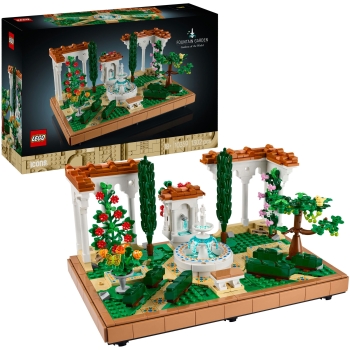 Preview: LEGO 10359 Icons Springbrunnengarten
