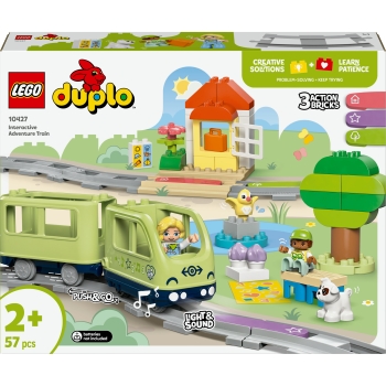LEGO 10427 DUPLO Town Interaktive Abenteuer-Eisenbahn