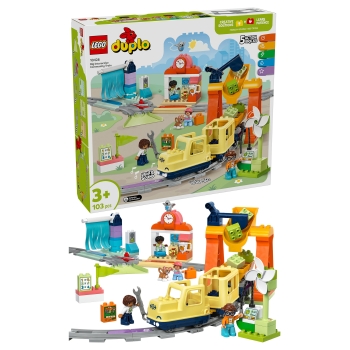 LEGO 10428 DUPLO Town Groe interaktive Eisenbahn