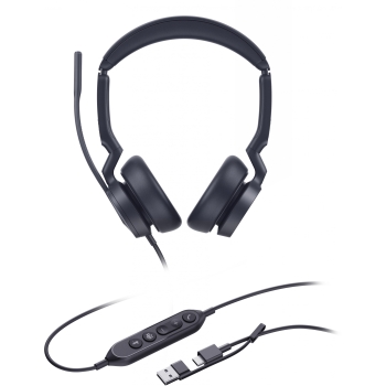 Yealink Headset UH46 Dual Teams USB-C/A