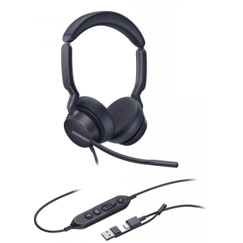 Preview: Yealink Headset UH46 Dual Teams USB-C/A