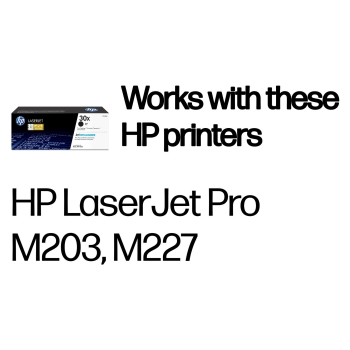 Preview: HP 30X original High Capacity LaserJet Toner cartridge CF230X Black XL