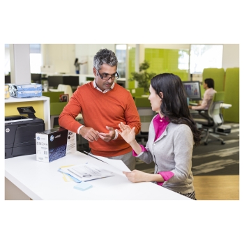 Preview: HP 80A original Toner cartridge CF280A black standard capacity 2.560 pages 1-pack