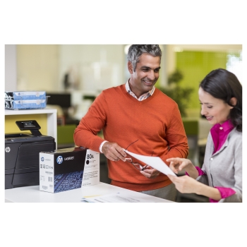 Preview: HP 80A original Toner cartridge CF280A black standard capacity 2.560 pages 1-pack