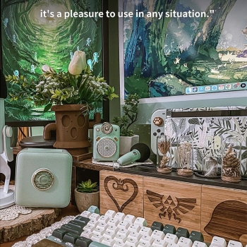 Preview: Divoom Lautsprecher Fairy OK Bluetooth inkl. Mikro grün