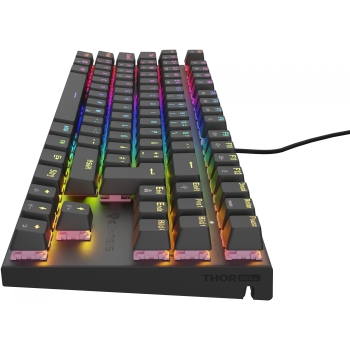 Preview: Genesis Gaming Tastatur THOR 303 TKL silent kabelgeb. (DE)