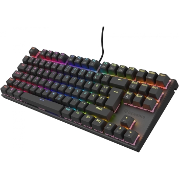 Preview: Genesis Gaming Tastatur THOR 303 TKL silent kabelgeb. (DE)