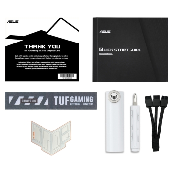 Preview: RTX 5070 TI 16GB ASUS TUF Gaming OC GDDR7 3 Fan white