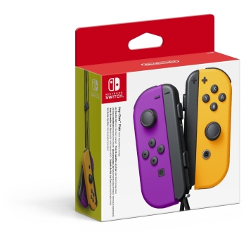 Preview: Nintendo Switch Zubehör Joy-Con 2er-Set *Lila/Orange*