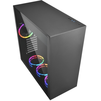 Preview: Sharkoon Pure Steel ARGB ATX/E-ATX 1xGlas Black