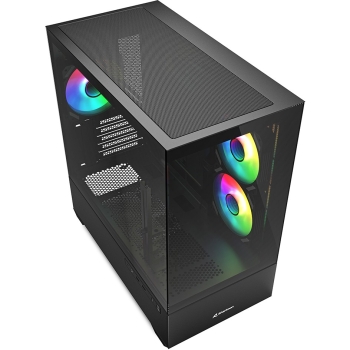 Sharkoon MK6 RGB Micro-ATX 1xGlas Black