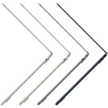 Preview: MacBook Air Z15S 34.46cm 13.6Zoll Apple M2 8C CPU/10C GPU/16C N.E. 24GB 256GB SSD 30W USB-C DE - Grau