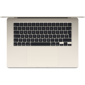 Preview: MacBook Air Z1JF 38.91cm 15.3Zoll M3 8C CPU/10C GPU/16C N.E. 24GB 2TB SSD 70W USB-C DE Polarstern
