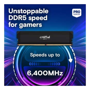 Preview: Crucial Pro 6000 Kit 64GB 2x32GB UDIMM CL40 B Overclocking