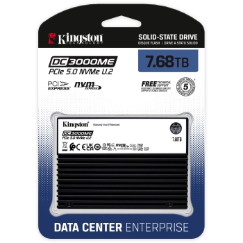 Preview: KINGSTON 7.68TB DC3000ME U.2 PCIe 5.0 NVMe
